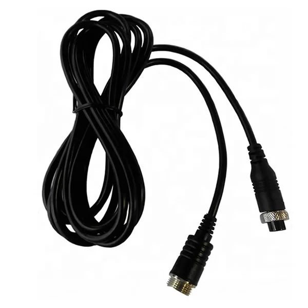 5M 10M 20M 30M 4 Pin Aviation Cable Waterproof Connector for Backup Reserve Car Rear View Camera and Monitor DVR Extension Cable