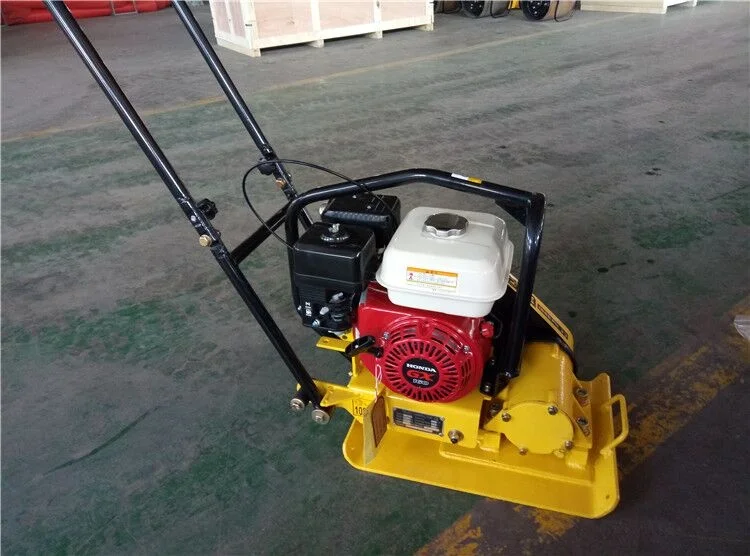 GMC-100 Вибрационный бетонные плиты уплотнитель машина с honda бензиновый двигатель для продажи