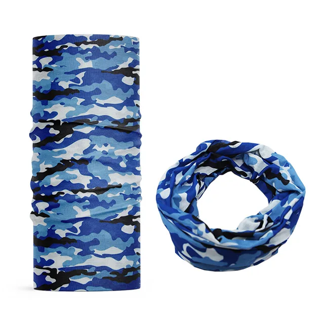 Manufacturer Wholesale seamless RPET Blank neck gaiter Cycling Sun Protection tube Bandana Face Cover Fabric Cloth sublimation