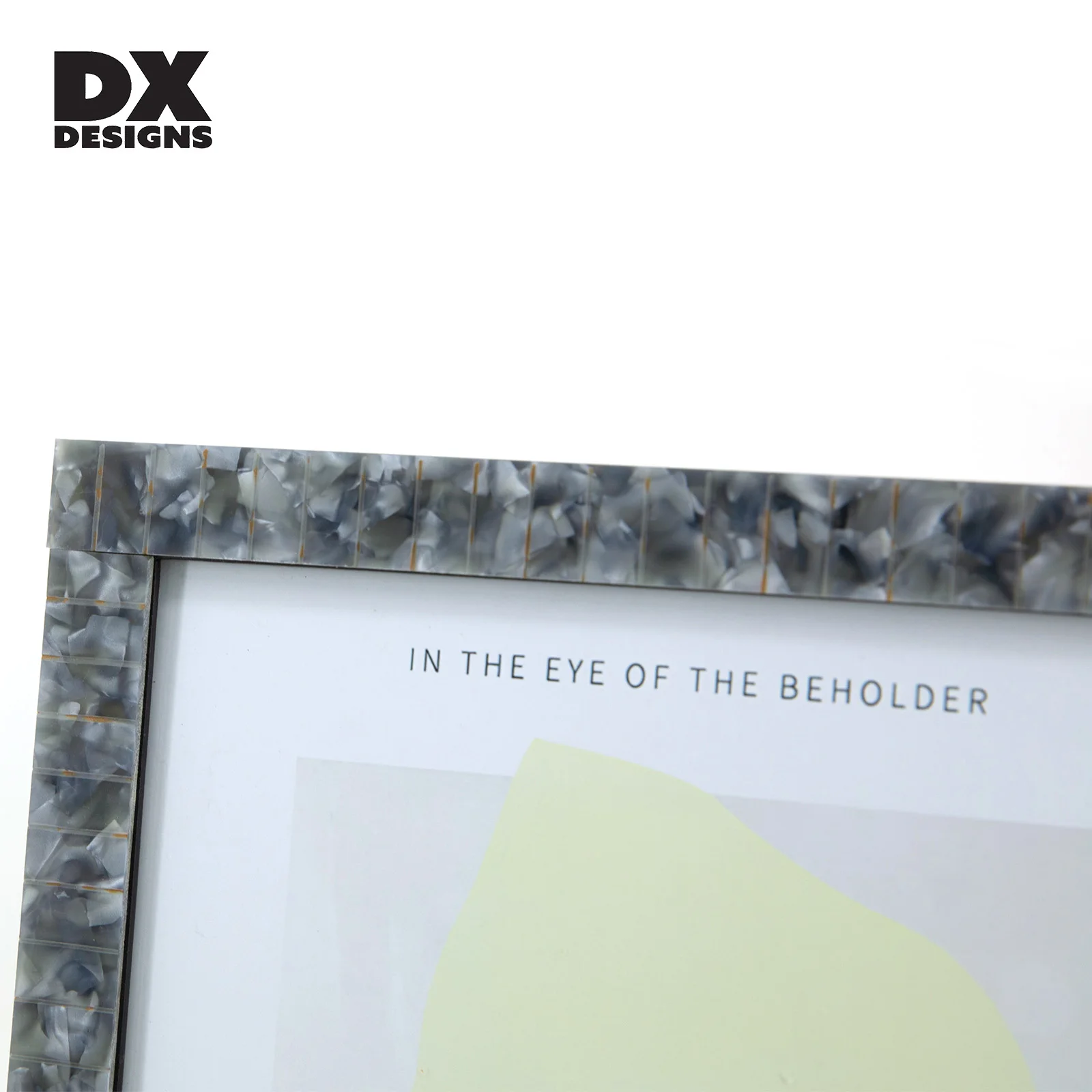 DX Designs European Style Modern Design House Decorations Living Room Stone Photo Frame Decorative Marble Photos Frame