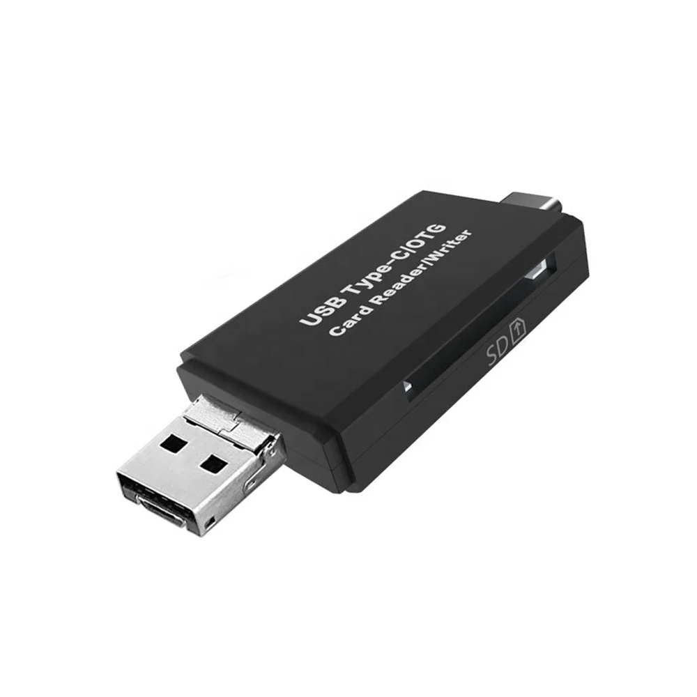  OTG Type-c USB 3 0 кардридер хорошего качества TF SD для ПК мобильного
