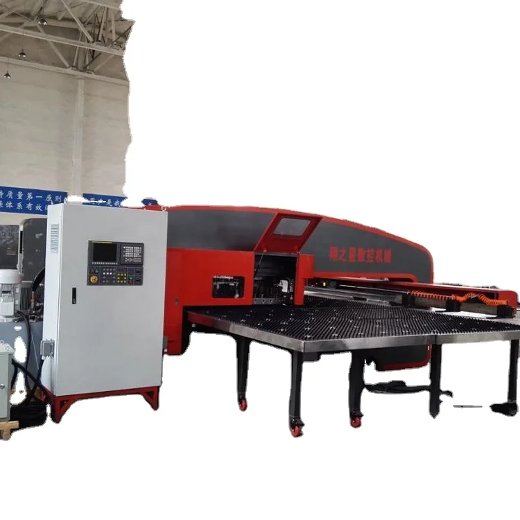High Quality Closed Type Press Hydraulic Turret Punching Machine Nominal Force And Mold Quality Can Be Selected By Customers