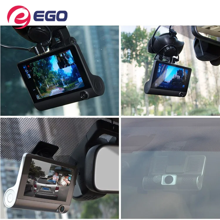  2021 эго Ночное Видение 4 дюймовый IPS экран hd 1080P зарядное устройство с двумя выходами для автомобиля dvr камера nexar 3 видеорегистратор канала dash