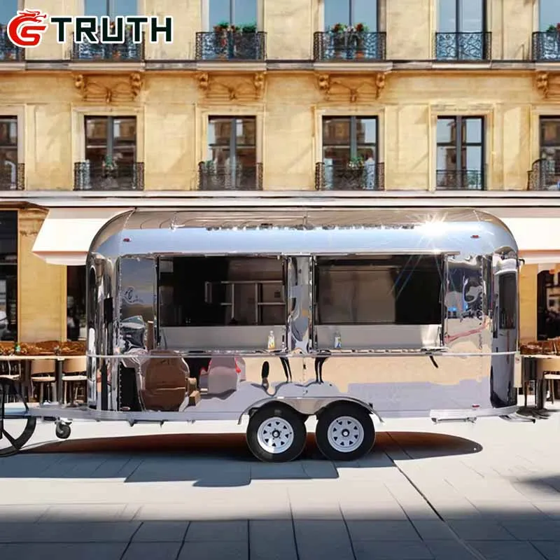 Truth mobile foodtruck Фастфуд грузовик полностью оборудованный продовольственный концессионный прицеп