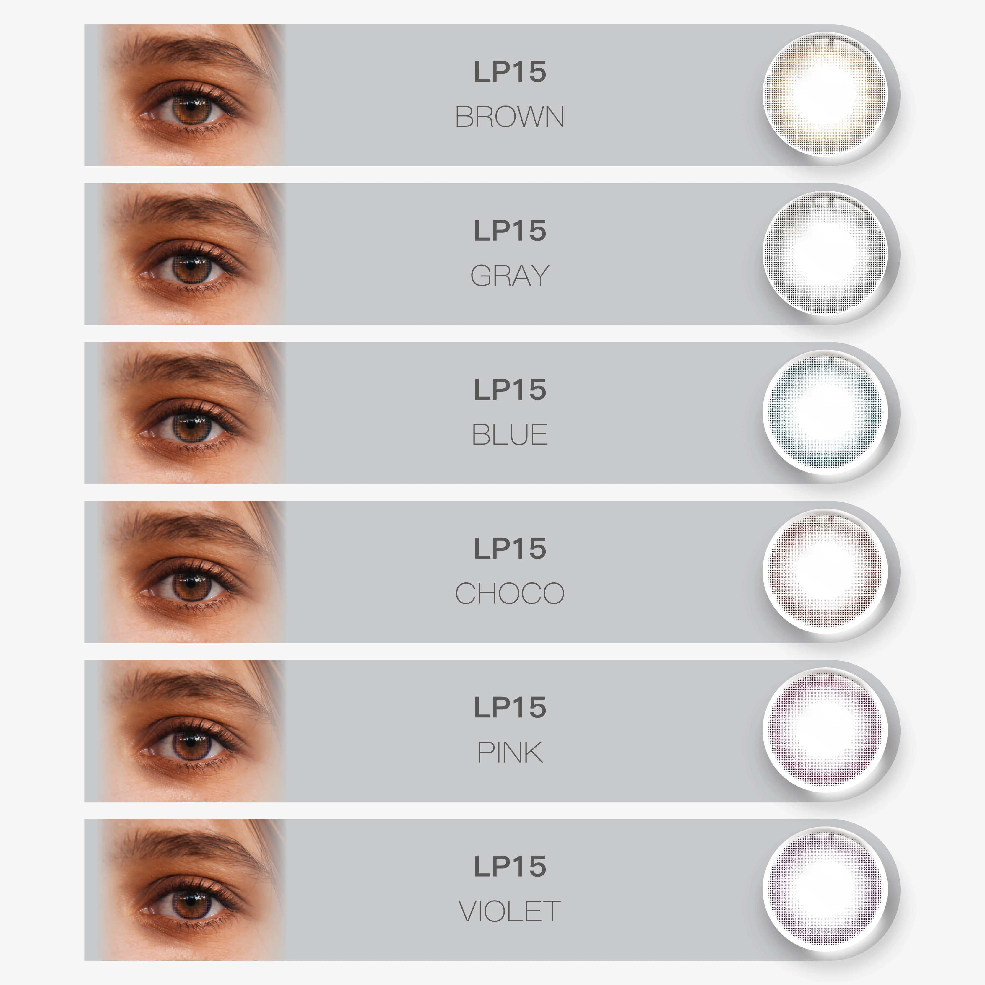 Eyes Myopia  One Pair Color Contact Lens,Beautiful Style 6 Monthly Disposable Colour Lenses Contact//