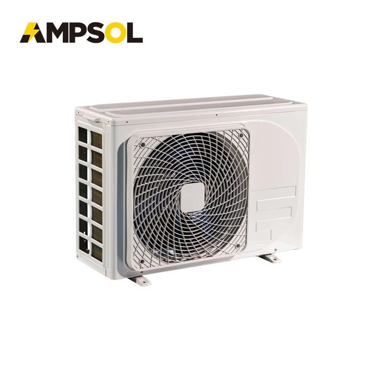 AMPSOL Aire Acondicionado Solar 7000Btu 9000Btu 12000Btu Ac Dc инвертор солнечный мини-кондиционер с