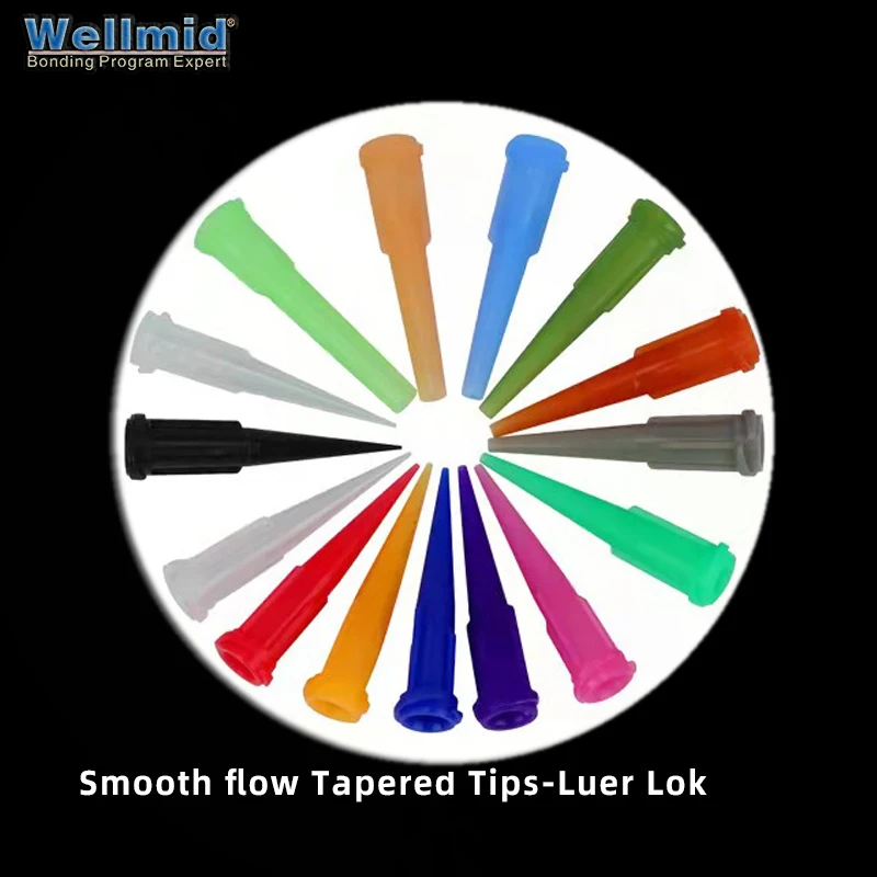 Professional Products Manufacturer Plastic Industrial Syringe Applicator Tips Dispensing Needle Flat Blunt Nozzle Tips