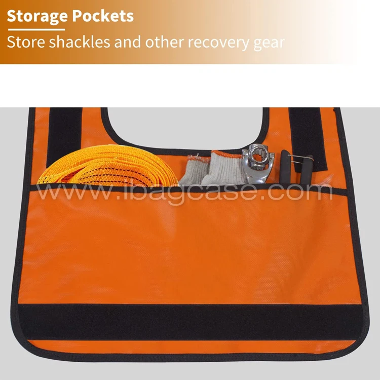 Custom Car Off-Road Vinyl Reflective Recovery Winch Cable Damper