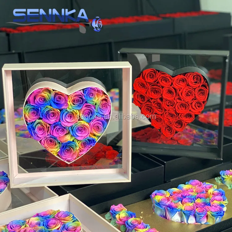 Luxury Gold Preserved Rose Forever Rose Wedding Decoration Florist Supplier