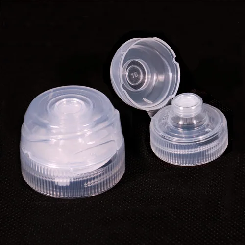 
Transparent Bottle Flip Top Water Bottle Cap For Cosmetic Bottle 