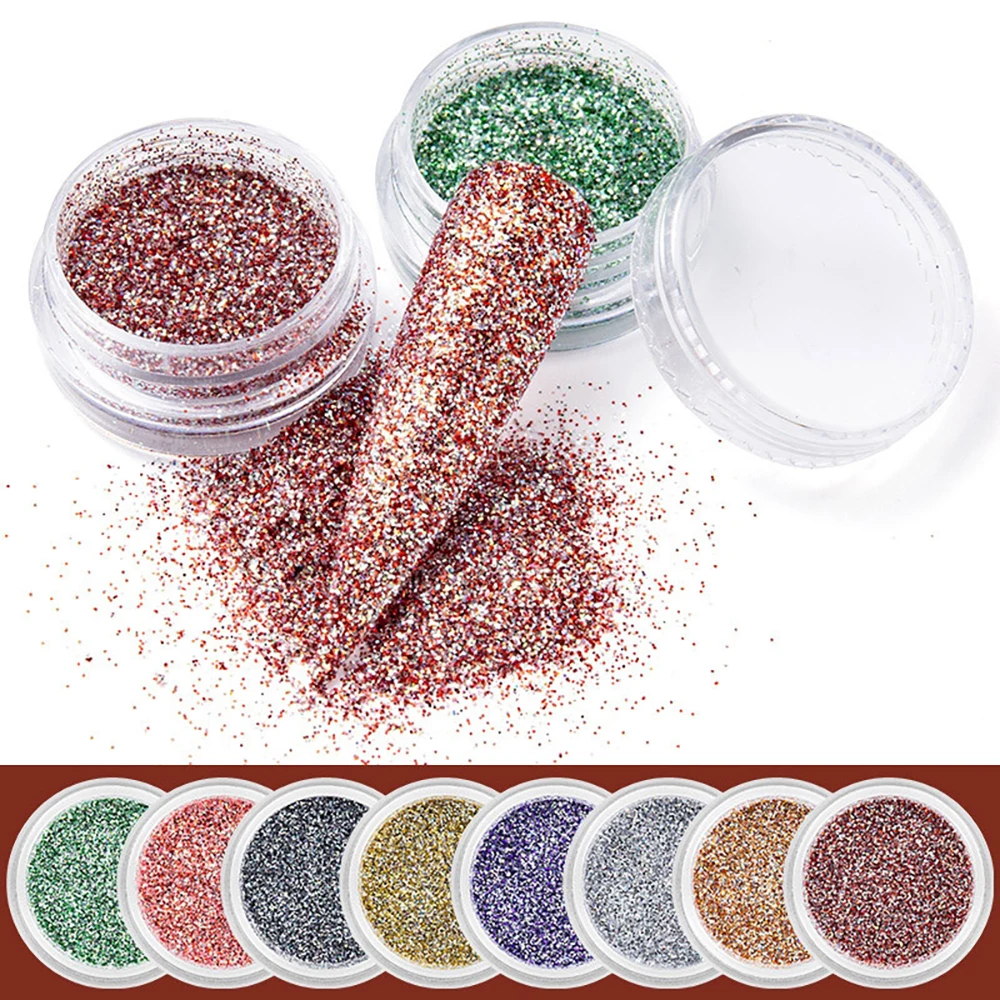 Wholesale Dipping Powder Crystal Glitter Nail Art Salon Diamond Glitter Dip Powder For Nails