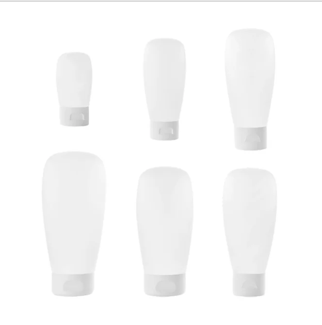 
2021 custom logo small luxury empty plastic makeup face containers for Skin Care 