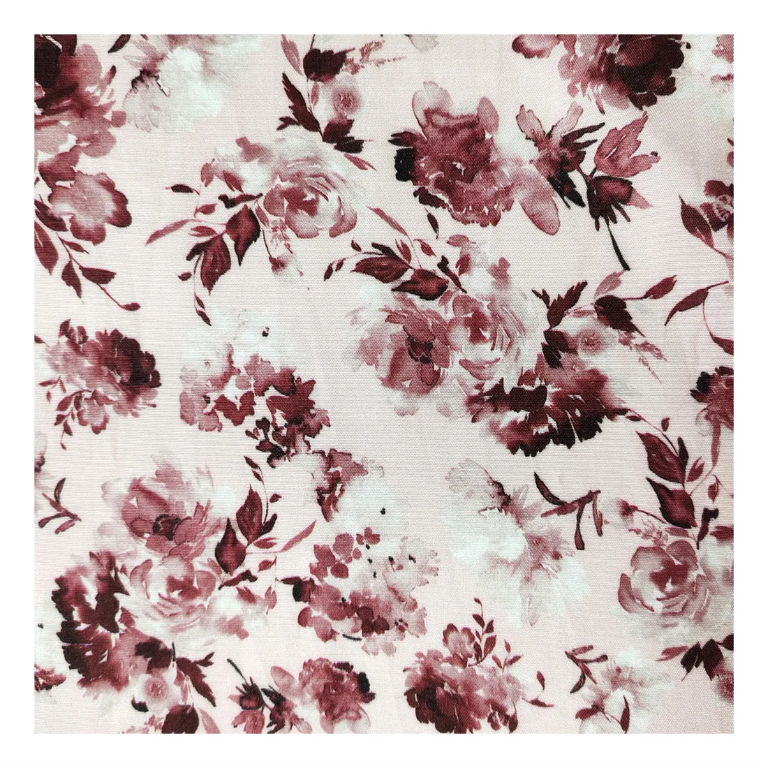 Hot selling breathable floral viscose fabric  cotton viscose fabrics 100% viscose digital printed for dress