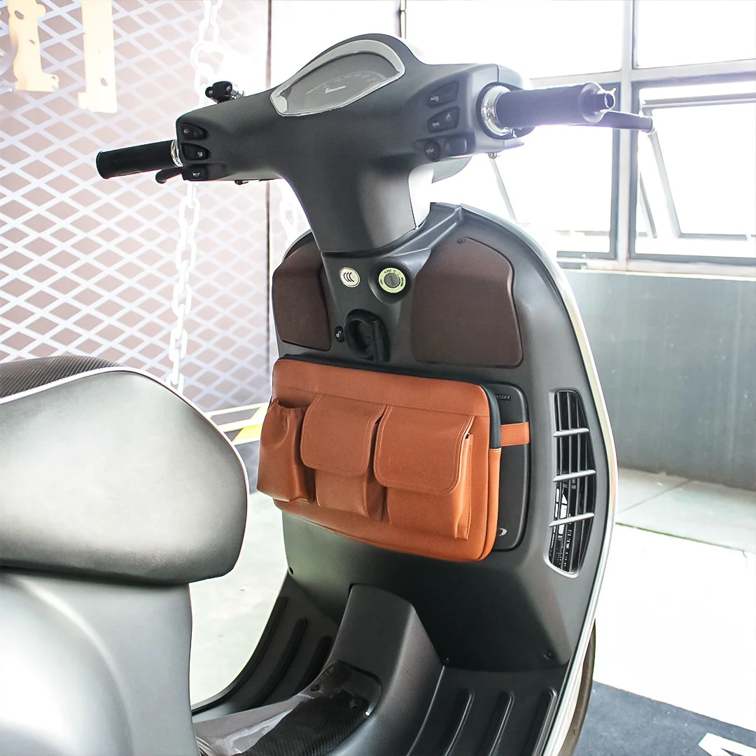 Водонепроницаемая кожаная мотоциклетная сумка для багажа всех моделей Vespa