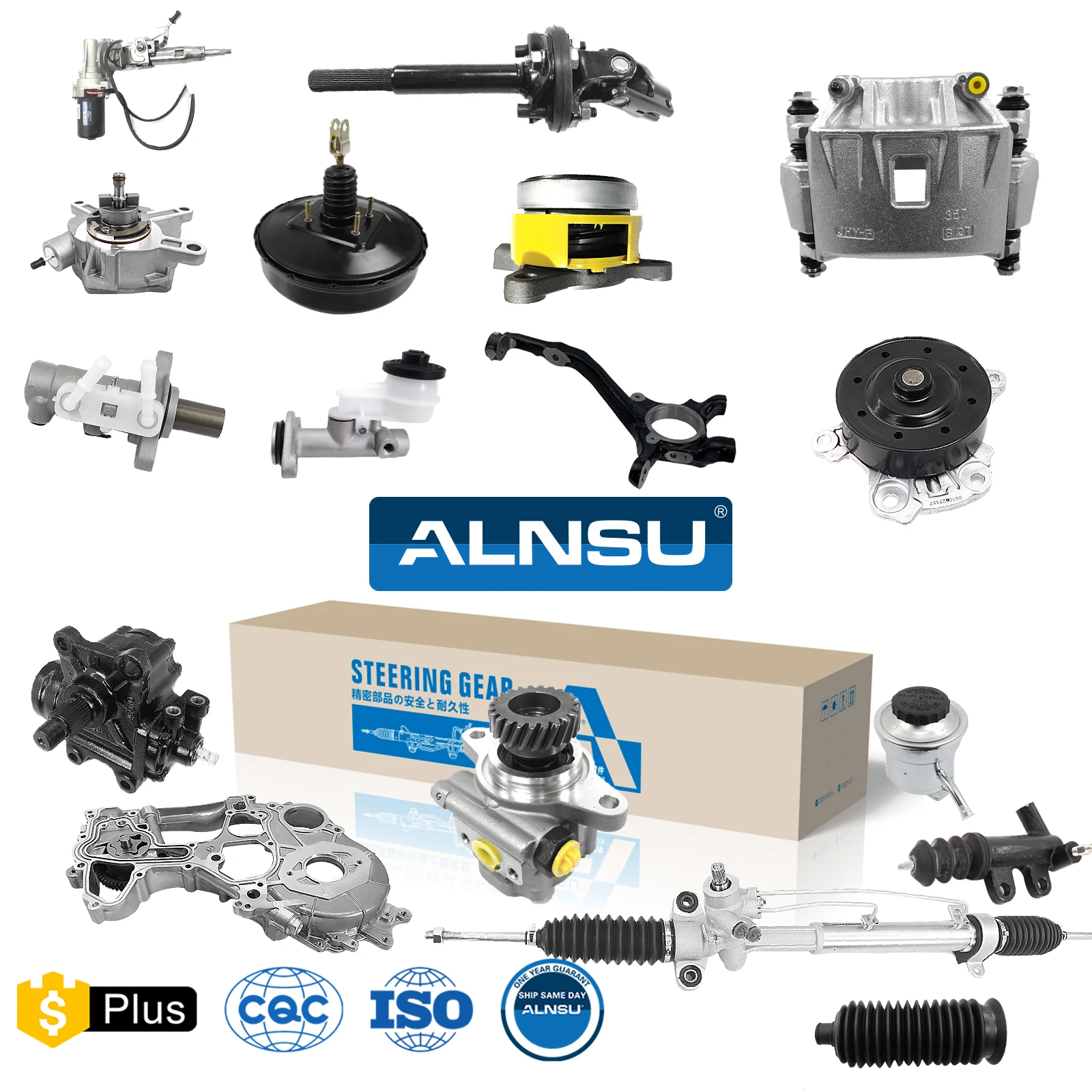 ALNSU Top Quality and factory price Steering Rack LHD 53620-TBY-H12 For Honda CV6