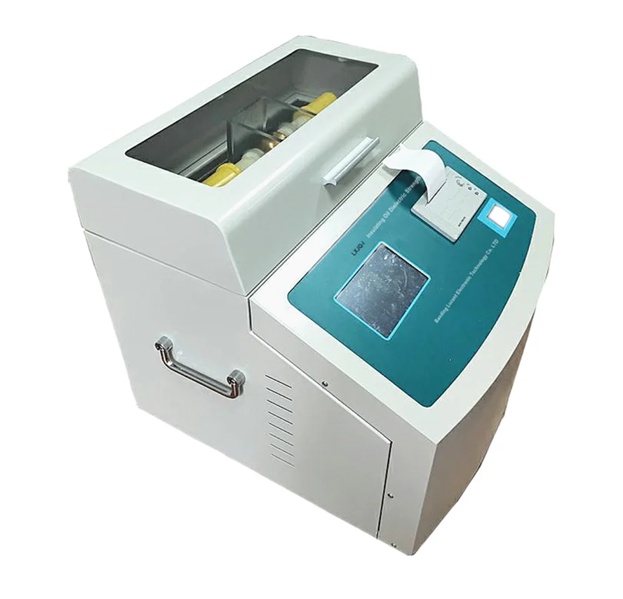 100 kv Transformer oil analysis instrument digital dielectric strength tester Oil BDV Tester