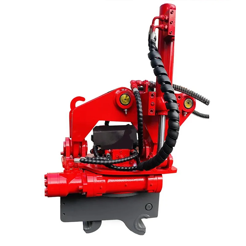 Mini excavator hydraulic tiltrotator tilting & rotating Quick Hitch Coupler Connect excavator