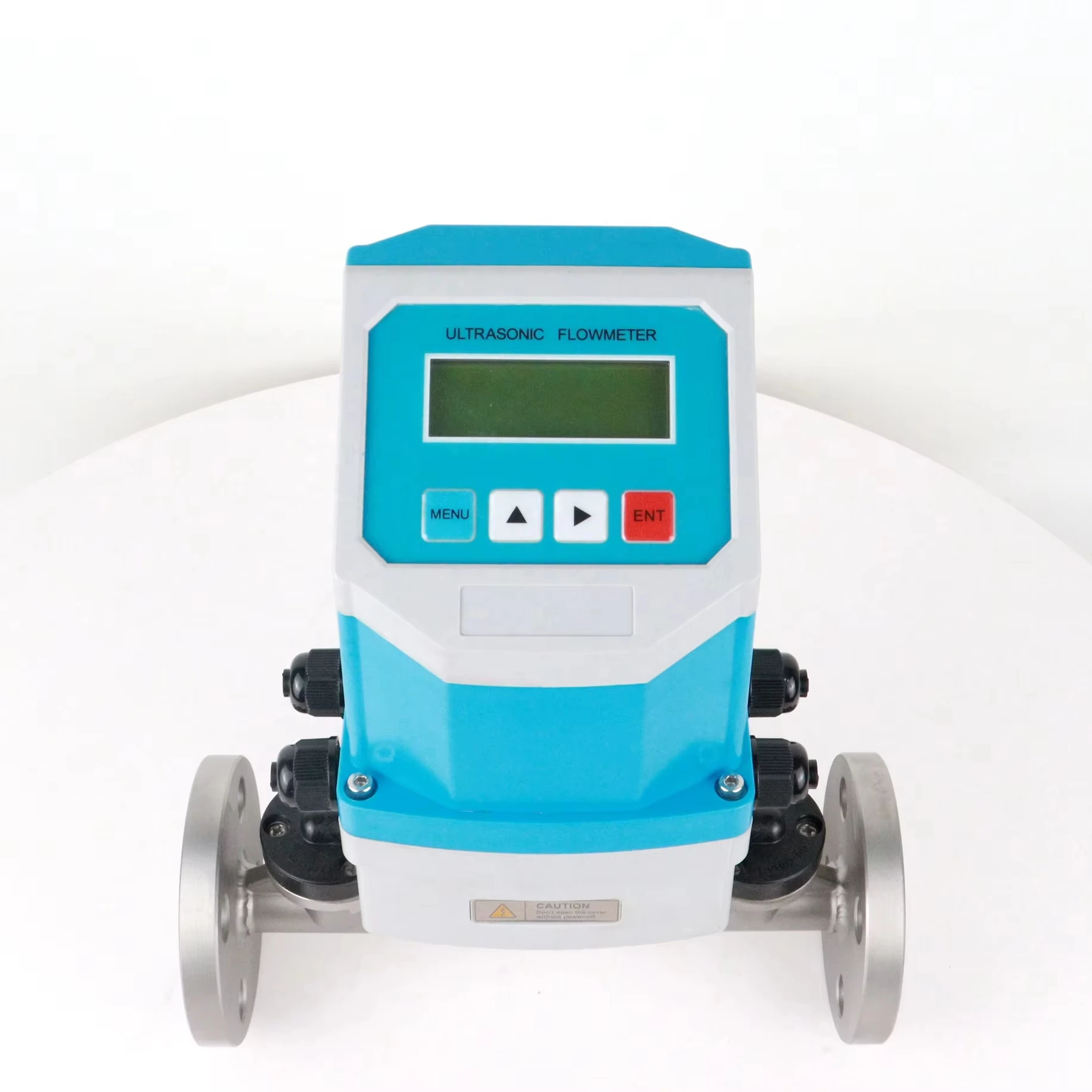 customization TDS100 high quality hydraulic oil liquid water fixed flowmeter LCD Ultrasonic water  flow meter