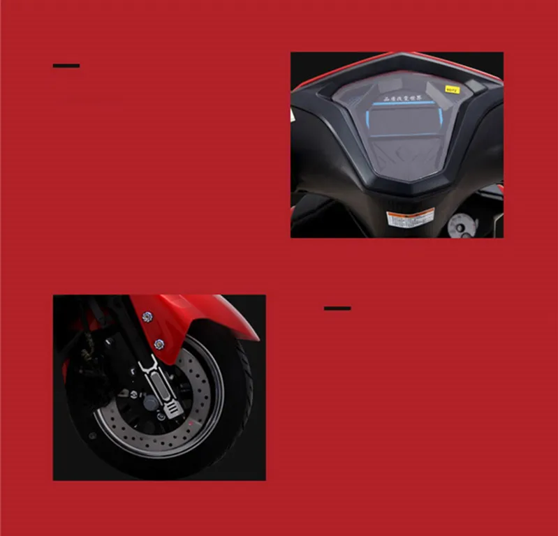 2000W 72V 20AH Removable Lithium Battery Electric Motorcycle with EEC and COC certificate