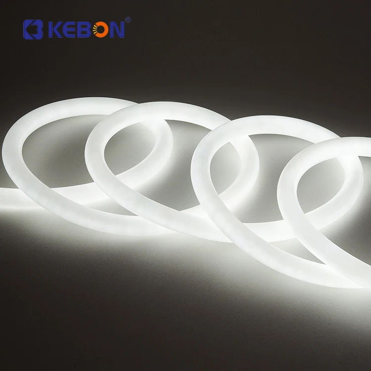 New Arrival Silicone 24v Modern Decorative 360 Degree Neon Waterproof Ip65 Outdoor Strip Light Led Neon Flex Light
