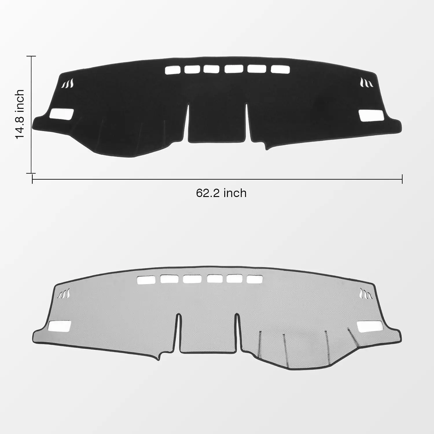 Car Dashboard Cover Mat for Toyota RAV4 2019-2025 Left Hand Driving Non-Slip Dashboard Mat Pad Interior for Toyota RAV4