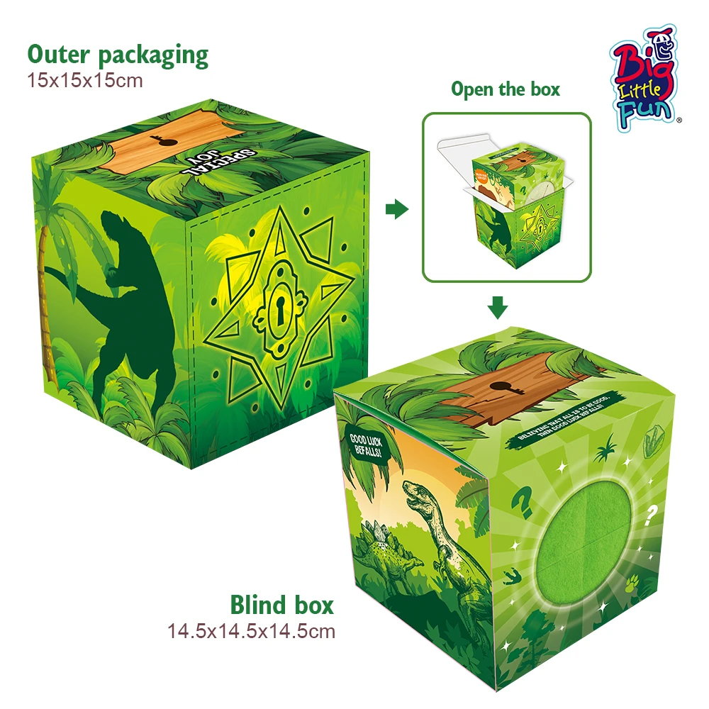 2024 Hot Selling Product Popular Products  Art Kit Dinosaur Blind Box Toy Diy Painting For Boys Gift