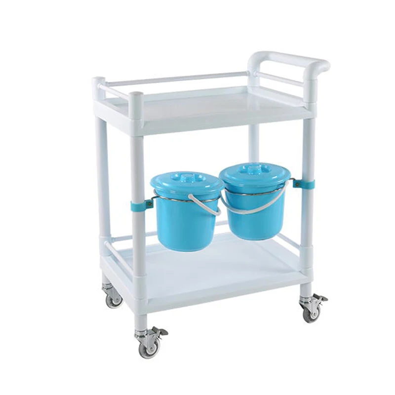 2024 New Style Abs Material Medical Medicine Function Rescue Cart Hospital Emergency Drugs Trolley For Clinic Use