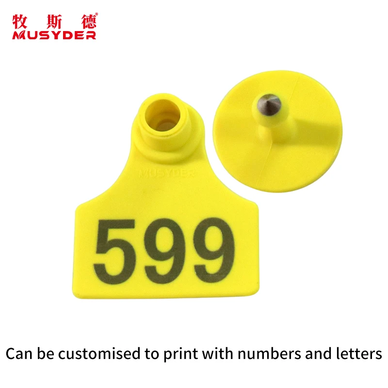 Pig Ear Tag Custom Laser Livestock Eartag Different Types TPU for Goat Cow Sheep Animal Hot Product 2019 PLC 0.01 100 Pieces/bag