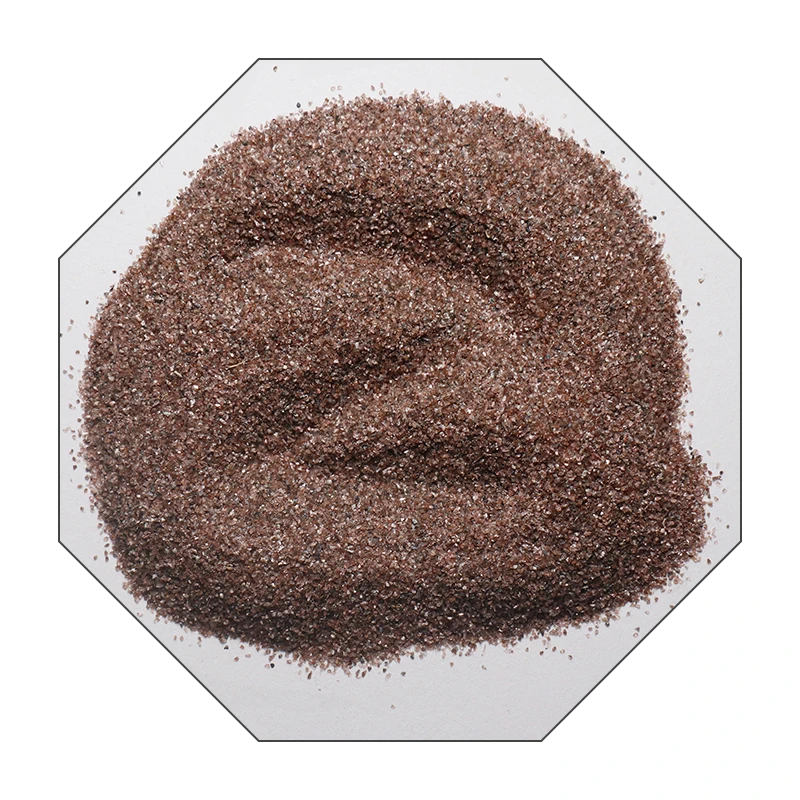 60#  Brown Fused Alumina Supplier BFA brown aluminum oxide for sandblasting Made In China