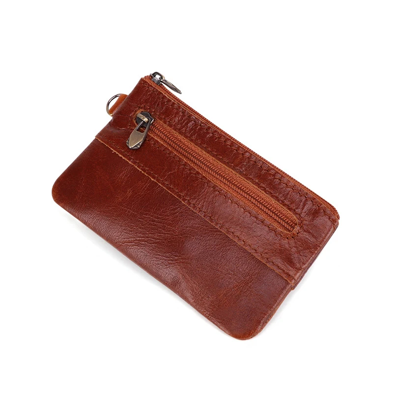 Men genuine leather Minimalist card holder wallet slim card holder Wallet