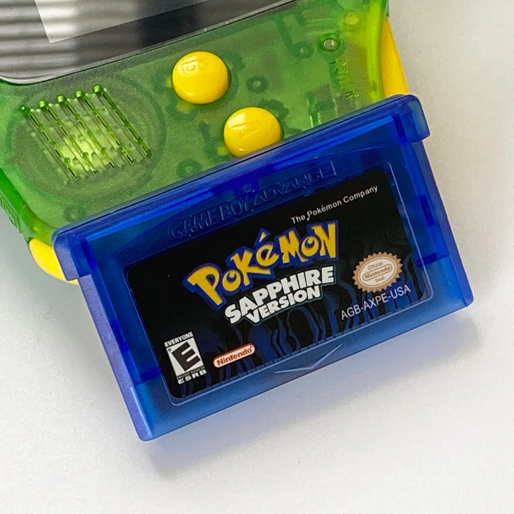 5 видов игровых картриджей для карт серии pokemon gbc игры мальчиков картриджи GBA