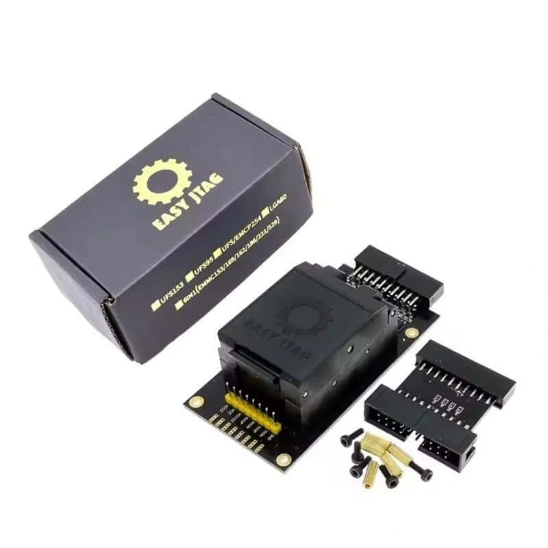 Z3x Easy Jtag Plus UFS BGA-297 BGA-254 BGA-153 BGA-95 ( EMMC + 2 в 1) высококачественный оригинальный адаптер для легкой работы коробки