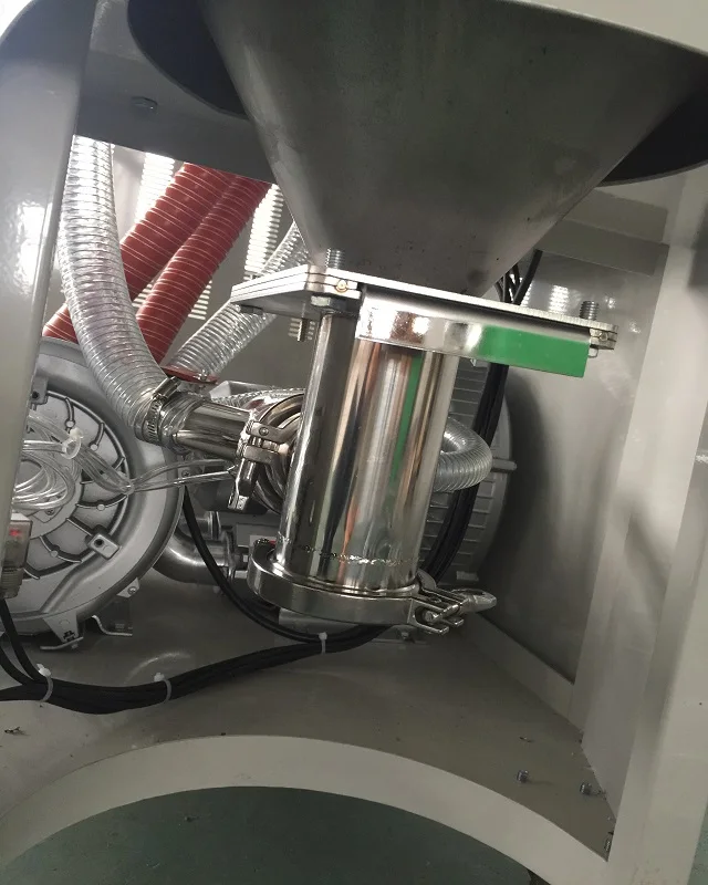 Combination of Plastic material dryer and Dehumidifier Machine with conveying feeding loaders