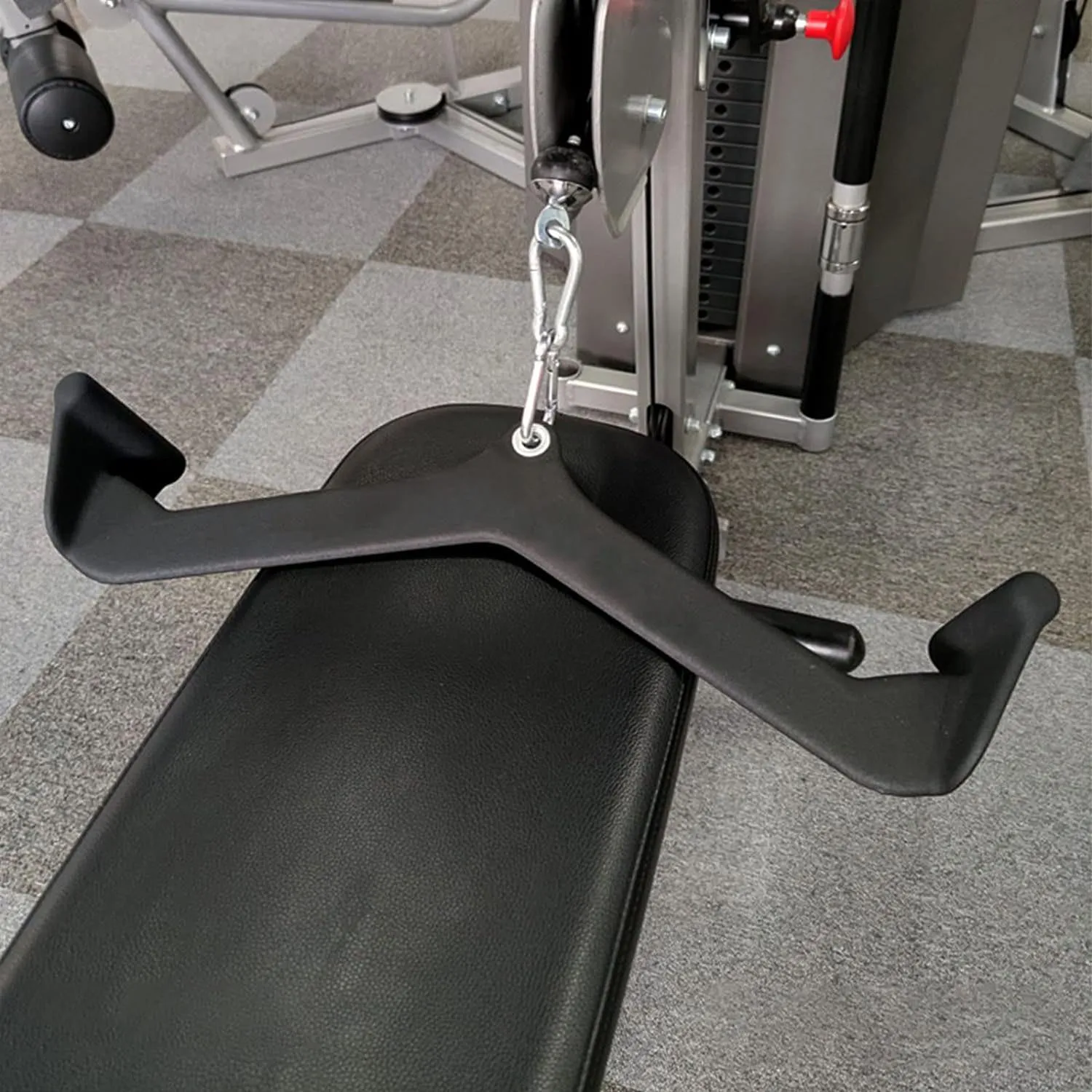 Pull Down Handle Fitness Accessories Grip Rowing T-bar V-bar Pulley Cable Machine Attachments for Back Bicep Tricep Training