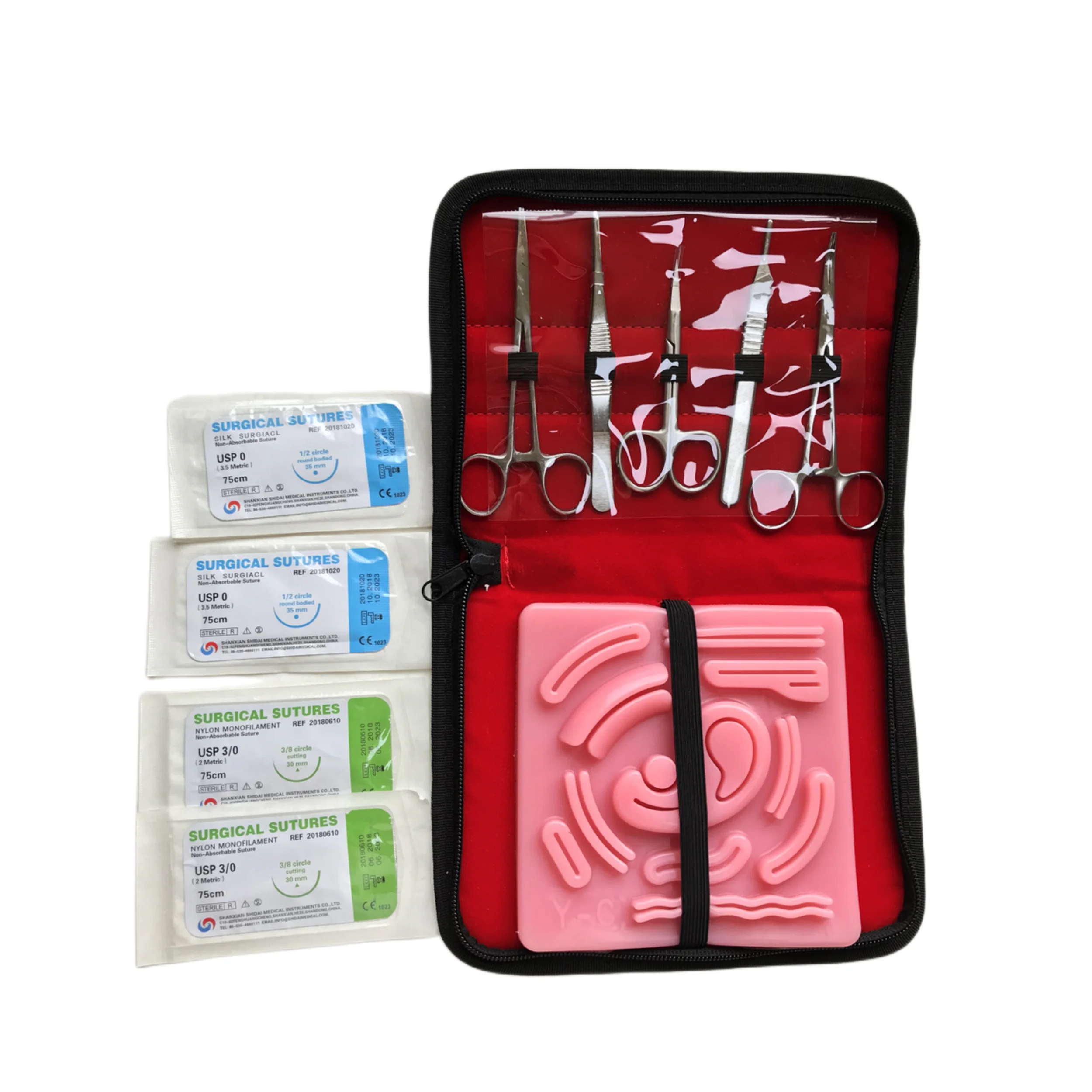 Wholesale Surgical Instruments Kit Advanced Medical Student Practice Suture Kit