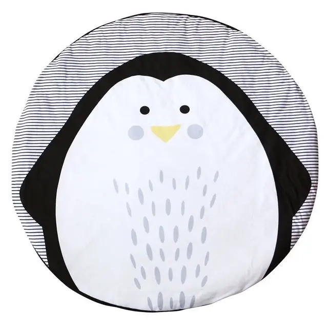 
Quilt Plush Baby Mat Floor Game Rug Playmat for Baby 