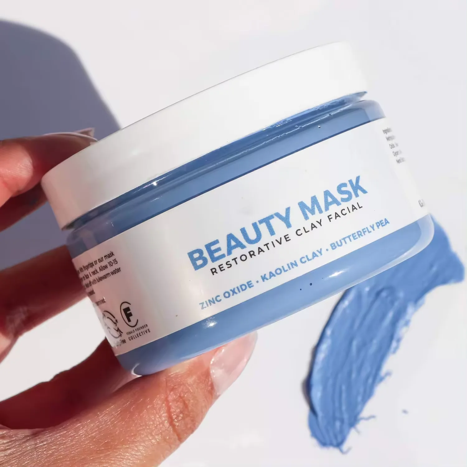 OEM Deep Cleansing Kaolin Oily Dry Blackhead Remover Acne moisturizer Butterfly Clay Face Mask