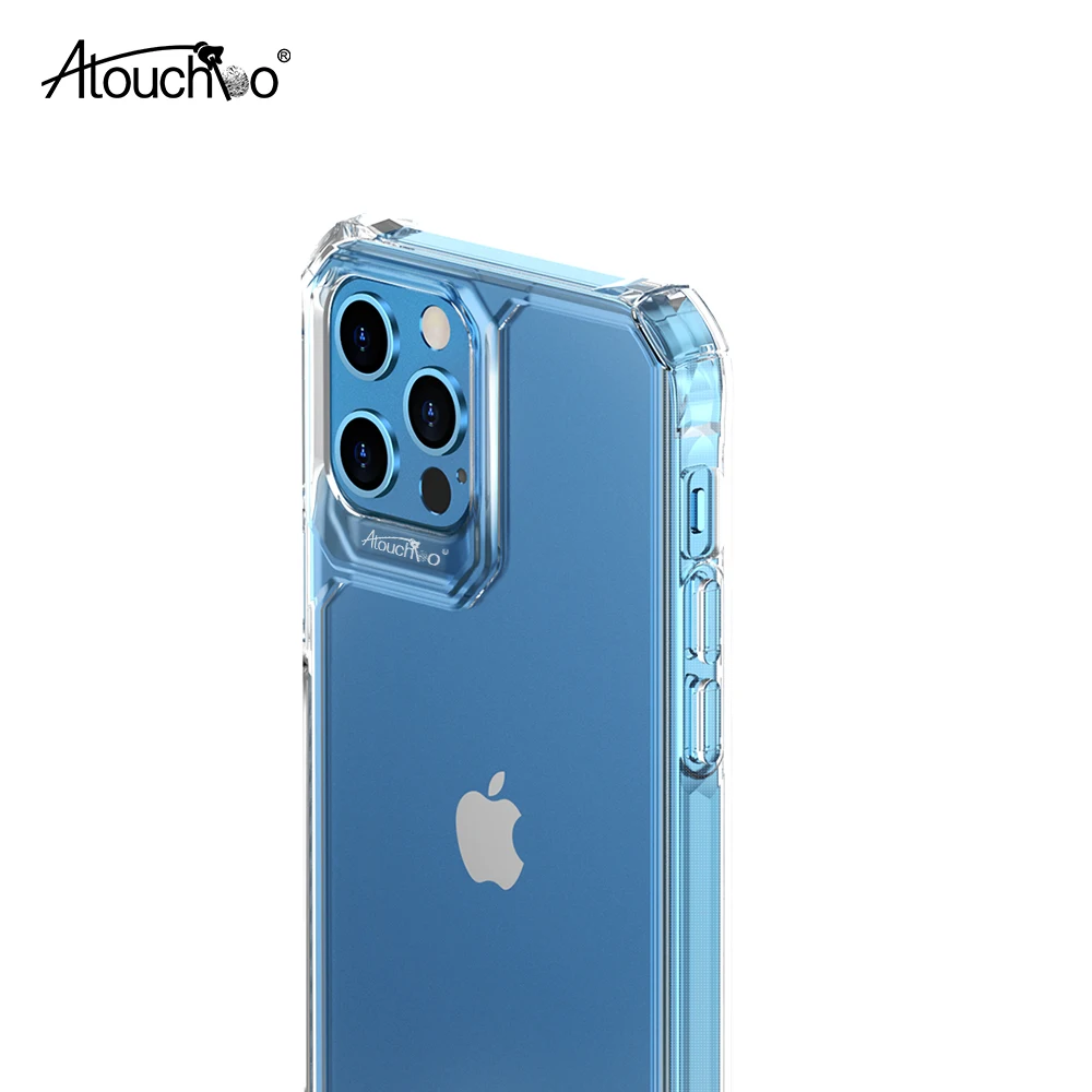 Atouchbo новейший дизайн Кристалл бриллиант ТПУ + ПК Анти-взрыв для iPhone 13 Pro Max mini ударопрочный чехол