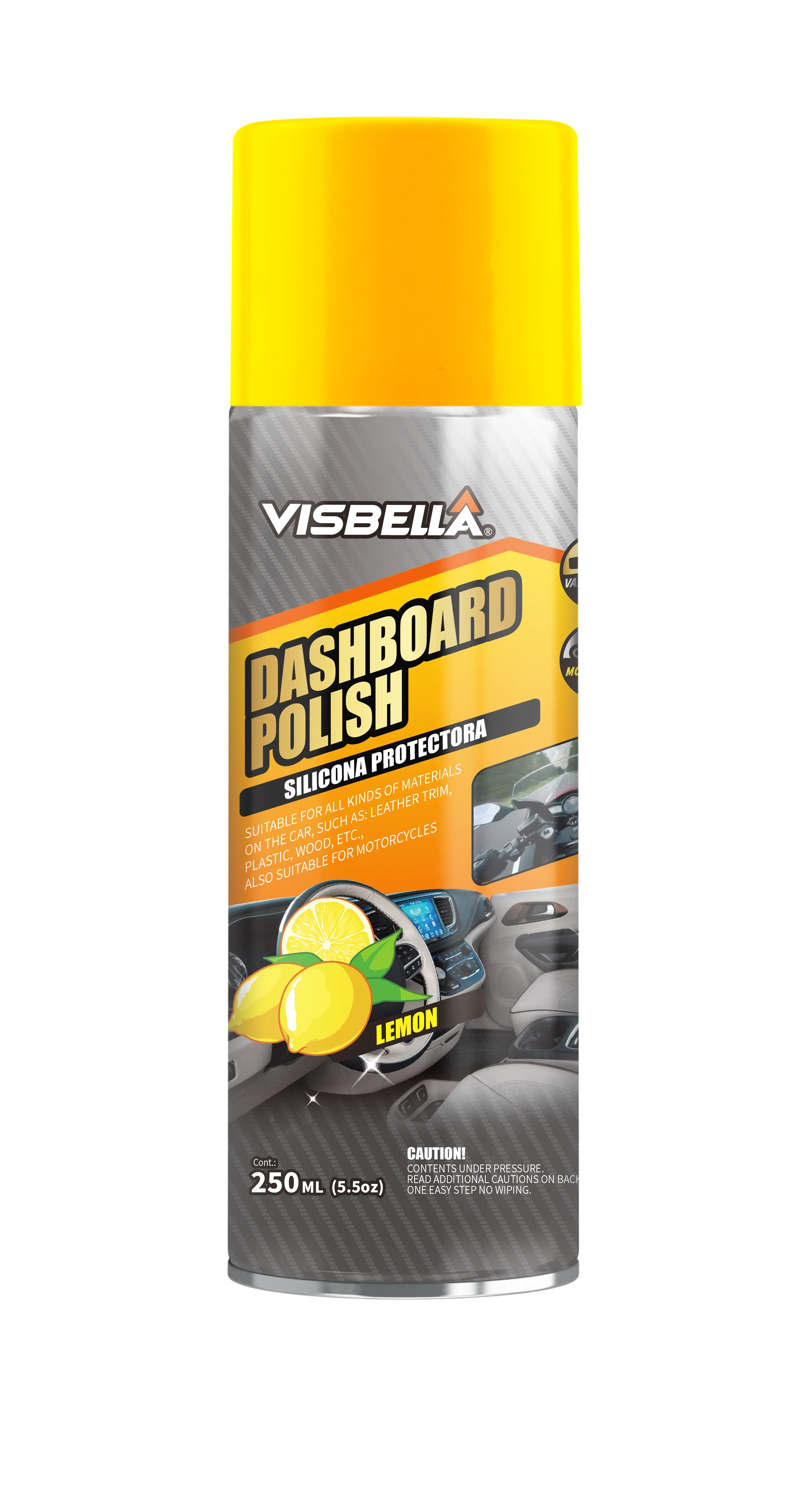 Leather  Shine Car Care Cleaning Wax Dashboard Polish Spray