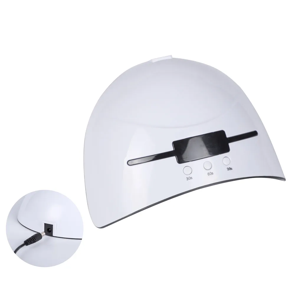 Portable Gel Nail Fan Dryer UV Lamp Nail Art Polish Quick Dryer Drill Printer Tool Machine