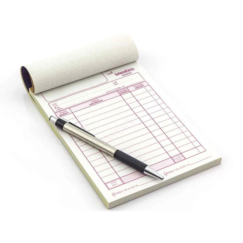 
 OEM/ODM CHEAP PRICE DUPLICATE CARBONLESS DOCKET BOOK 50 SHEETS PER BOOK 100 X 170MM ORDER PADS NUMBERED AND PERFORATED  