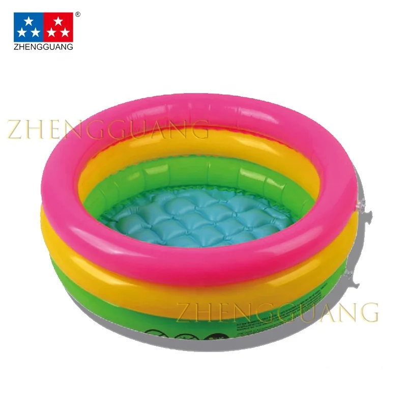 Zhengguang Toys Indoor Outdoor Water Game Play Center Round Inflatable Baby Swimming Pool Garden Portable Child Paddling Pool