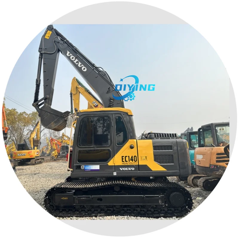 Diying дешевая цена б/у Volvo EC140 мини-экскаватор 21ton 24ton Подержанный ручной экскаватор для продажи