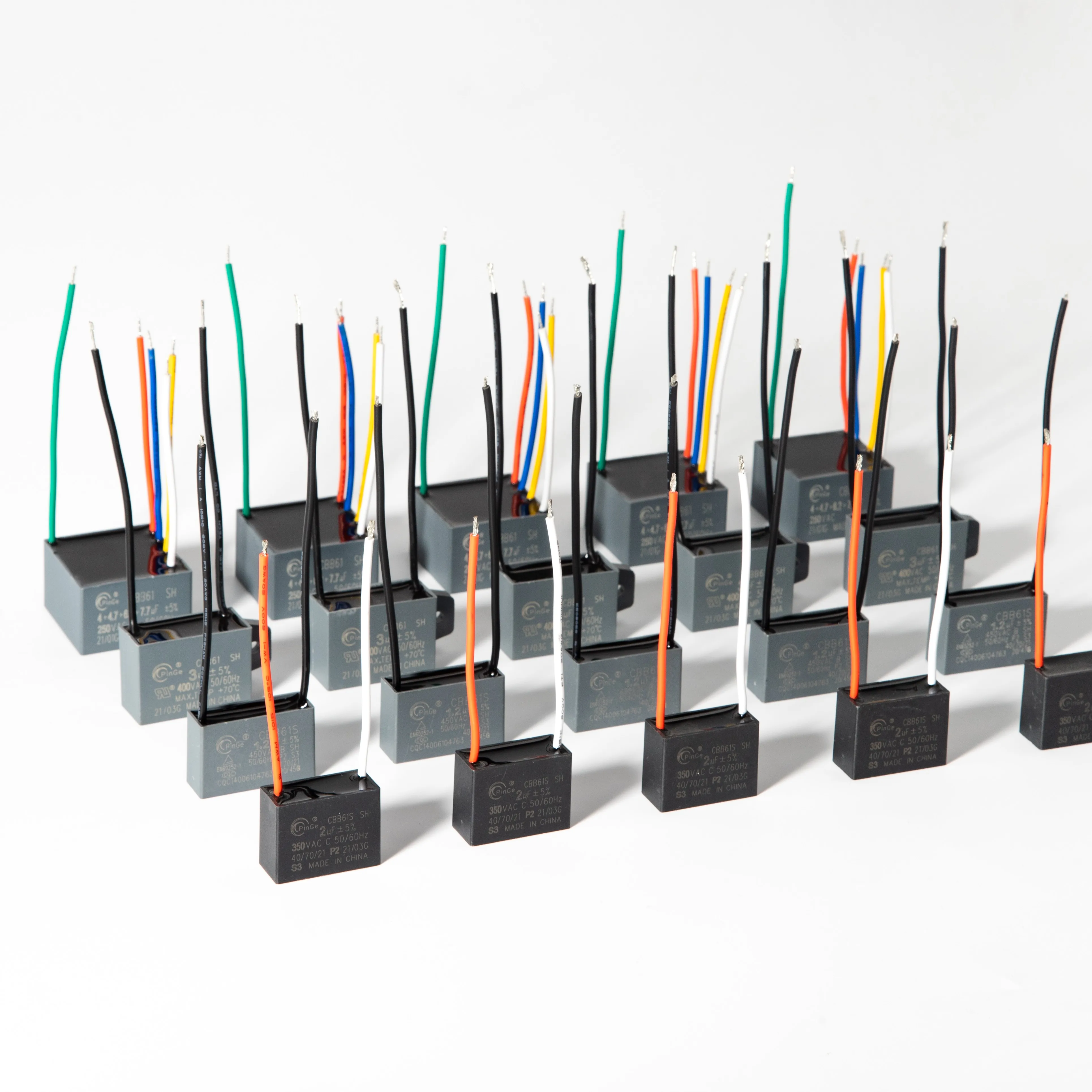 Factory Manufacture Attractive Price New Type  silver mica capacitor 450V 5uf for fan