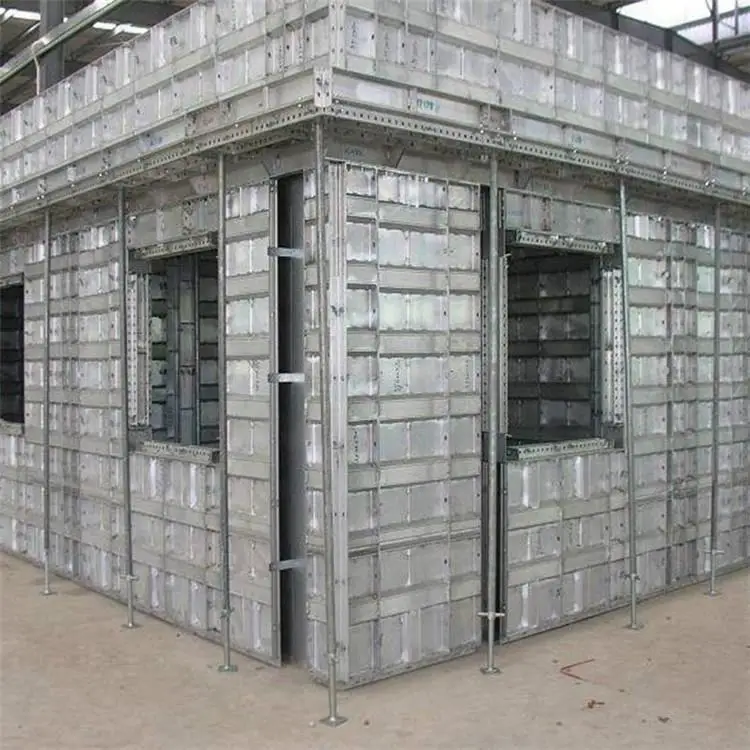 Building Construction Materials Reusable Shuttering Formwork Steel Panel Easy Used Metal Concrete Formwork