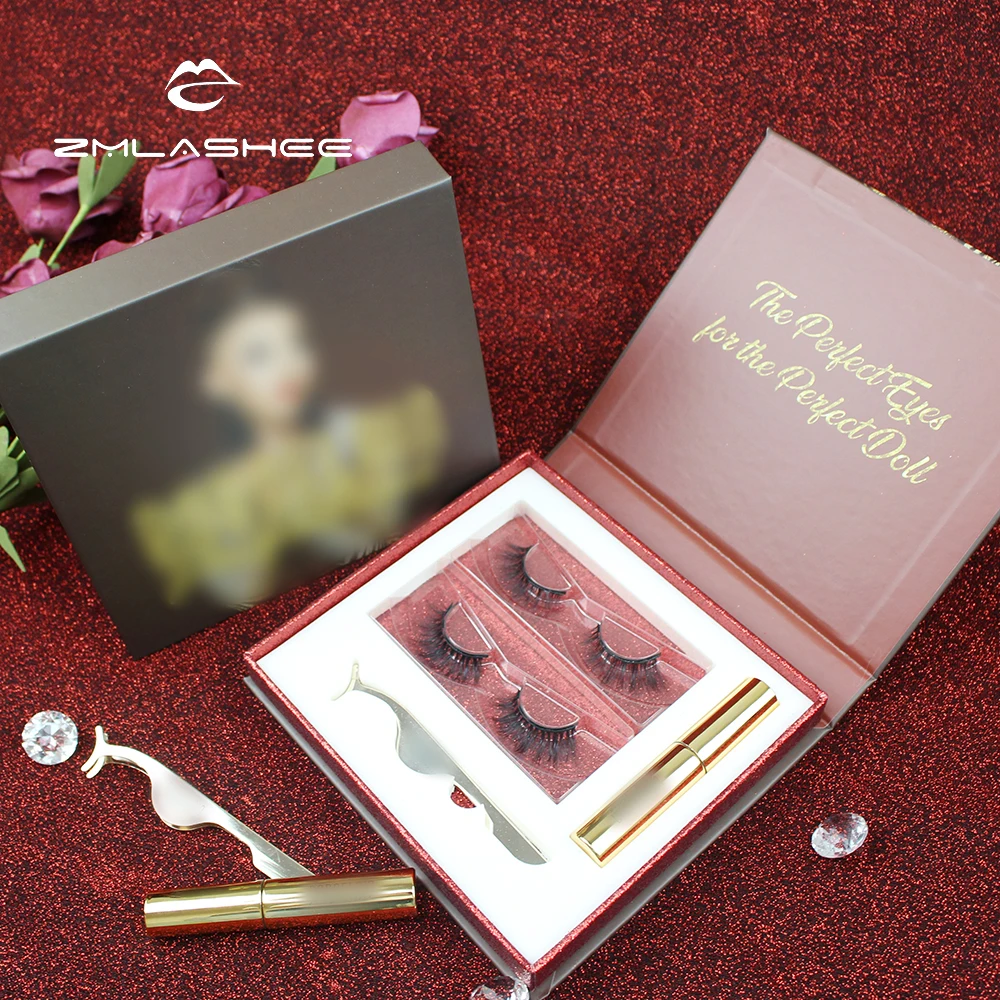 3d 100% Real Mink False Eyelashes Natural Mink Fur Eye Lashes Black Hot Sale Siberian Mink Lashes Private Label