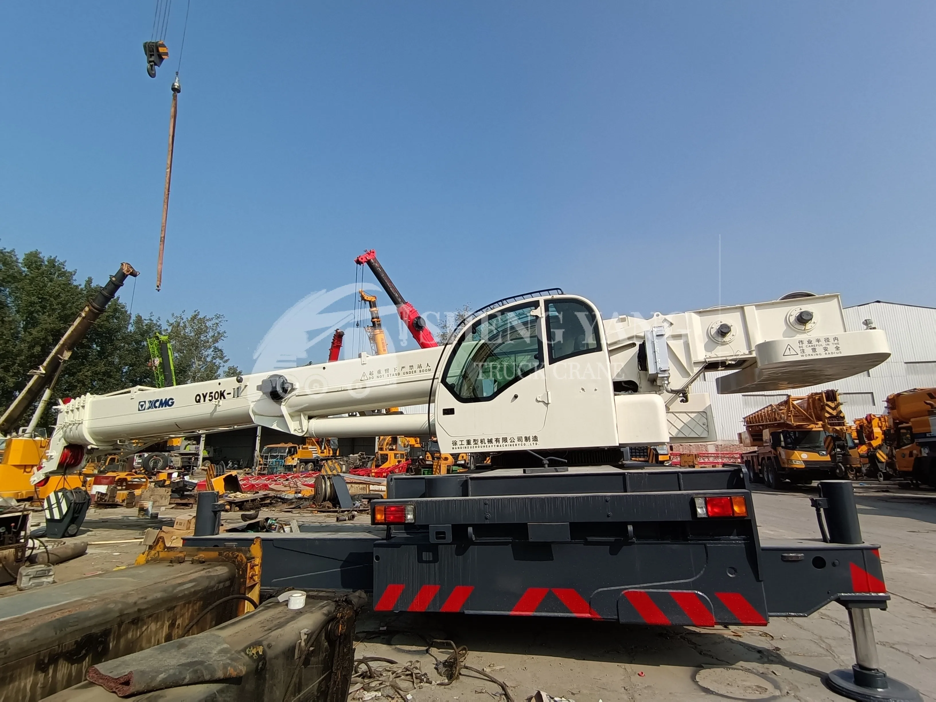 X C M G Used Crane In Dubai Machinery Boom Qy50 Qy55 Qy55k5c Qy55kc Truck Crane Xmg Crane Made In China