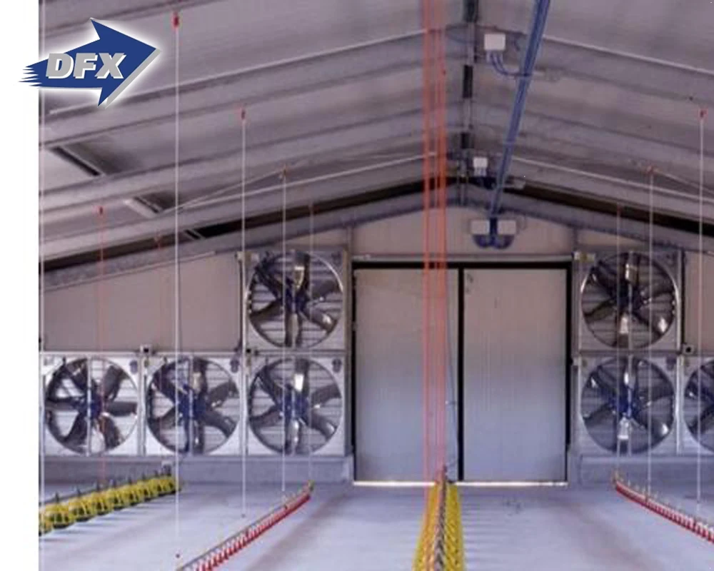 Large Span Prefab Multistory Steel Structure For Hospital School Factory Building Office Building Chicken Poultry house