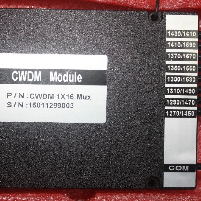 1X8 1X16 CWDM Mux/Demux Dual fiber compact ABS Box LC/SC коннектор