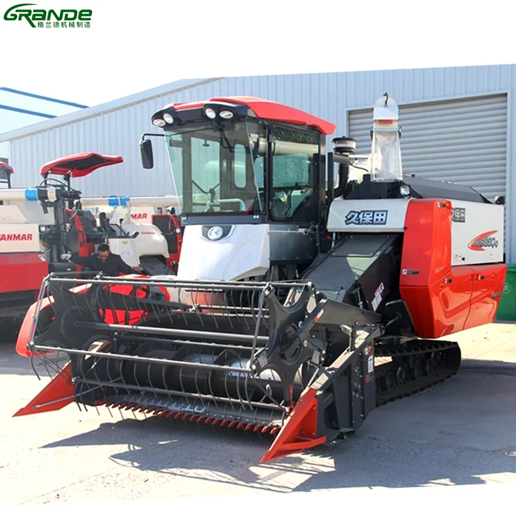 low price of used secondhand PRO988Q KUBOTA rice combine harvester